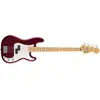 Image de Fender Standard Precision Bass Electric Bass, Candy Cola (Basse électrique, Corps en peuplier, Manche en érable), Guitare, Rouge