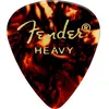 Image de Fender - Médiator celluloïd FORME 351 Heavy - pack de 12 médiators guitare