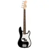 Image de Squier Mini Precision Bass, Black IL (Basse électrique, Érable (manche), Laurier (touche), Peuplier (corps)), Guitare, Noir