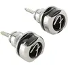 Image de Fender Infinity Strap Locks, Chrome, Guitare : accessoires, Argent