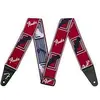 Image de Fender Weighless 2 Mono Strap,Rd/Wh/Bl, Guitare : accessoires, Bleu, Rouge, Blanc