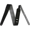 Image de Fender 2'' Suede Strap, Black/Gray, Reversible Sangles et courroies
