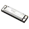Image de Fender Blues Harmonica Deluxe B flat (Harmonica, Diatonique), Instrument à vent, Argent