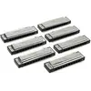Image de Fender Blues Deluxe Harmonicas 7-pack (Harmonica, Diatonique), Instrument à vent, Multicolore