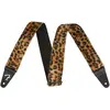 Image de Fender Strap imprimé léopard sauvage 2, Guitare : accessoires, Multicolore