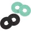 Image de Fender Strap Blocks Pack 2xbk 2xseafoam, Guitare : accessoires, Vert, Multicolore, Noir