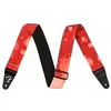 Image de Fender Tie Dye Acid Wash Strap, rouge, Guitare : accessoires, Multicolore, Rouge