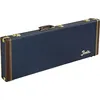 Image de Fender Classic Wood Case Strat/tele, Navy Blue Pour guitare électrique