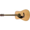 Image de Fender CD-60S gaucher - touche noyer - Naturelle