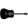 Image de Fender CD-60S (Guitare acoustique, Acajou, Épicéa, Noyer), Guitare, Noir