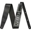 Image de Fender Broken-In Leather Strap, Black 2.5 Sangles et courroies