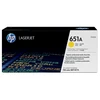 Image de HP 651A toner LaserJet jaune authentique CE342A