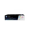 Image de HP 126A pack de 3 toners LaserJet cyan/magenta/jaune CF341A