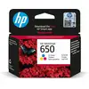 Image de HP 650 Tri-color Original Ink Advantage Cartridge CZ102AE#BHK