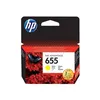 Image de HP 655 - Jaune - original - cartouche d'encre - pour Deskjet Ink Advantage 3525, Ink Advantage 46XX, Ink Advantage 5525, Ink Advantage 6525