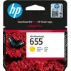 Image de HP 655 Yellow Original Ink Advantage Cartridge CZ112AE#BHK