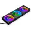 Image de Phanteks Ventilateur D-RGB D30 PWM Regular Airflow, 3-pack - 120mm, noir (120 mm, 3x), Ventilateur PC, Noir