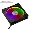 Image de Phanteks D30 Regular Airflow D-RGB (140 mm, 1x), Ventilateur PC, Noir