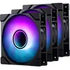 Image de Phanteks M25 Gen2 D-RGB (120 mm, 3x), Ventilateur PC, Noir, Multicolore