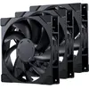 Image de Phanteks Ventilateur M25 Gen2 PWM, lot de 3 - 140mm, noir (140 mm, 3x), Ventilateur PC, Noir