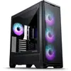 Image de Phanteks Eclipse G400A Midi-Tower, Tempered Glass, D-RGB - schwarz (ATX, E-ATX, mATX, Mini-ITX), Boîtier PC, Noir