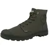 Image de Palladium, Unisexe, Baskets, Classic Pampa Hi Mono chrome, Vert, Noir, (45)