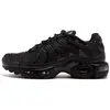 Image de Baskets Nike Air Max Plus Triple Black pour Homme Noir-Noir 604133-050 40