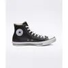 Image de Baskets montantes unisexes en cuir Converse Chuck Taylor All Star noires 132170C 42.5 black