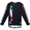 Image de Troy Lee Designs, Hommes, Maillot de cyclisme, Sprint Jersey, Full Pull, black, M (M), Noir, M