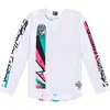 Image de Troy Lee Designs, Hommes, Maillot de cyclisme, Sprint Jersey, Full Pull, chalk, M (M), Gris, M