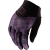 Image de Troy Lee Designs Ace Twisted Checkers Ladies Gants de vélo, noir-pourpre, taille S pour Femmes