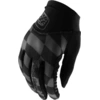 Image de Troy Lee Designs Ace Twisted Checkers Ladies Gants de vélo, noir-gris, taille L pour Femmes