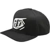 Image de Troy Lee Designs, Hommes, Casquette, Curved Snapback Cap, Badge, black, one size, Noir, (Taille unique)