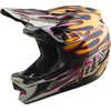 Image de Troy Lee Designs D4 Carbon MIPS Overspray Casque de descente, rouge, taille M pour Hommes