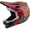 Image de Troy Lee Designs D4 Carbon MIPS Torched Casque de descente, rouge, taille L pour Hommes