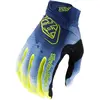 Image de Troy Lee Designs, Gants, Gant Air Handschuh, modèle Illusion, couleur ardoise/jaune fluo, taille L, Jaune, Gris, (L)