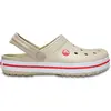 Image de Crocs, Unisexe, Chaussons, Crocband Clog, Rouge, Vert, Blanc, Beige, (37)