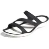 Image de Crocs, Femmes, Sandales, Swiftwater, Noir, Blanc, (42, 43)