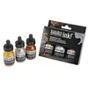 Image de Winsor & Newton, Peinture loisirs créatifs, Proff. acrylic ink 3 pack iridescent (30 ml)