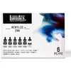 Image de Lot de 6 encres acryliques Liquitex Acrylic Ink 30ml muted collection + blanc