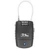 Image de M-Wave LOCKNROL Câble antivol noir avec alarme fermeture à combinaison