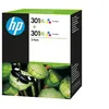 Image de Pack de 2 Cartouches d'Encre HP 301XL Trois Couleurs