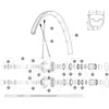 Image de Mavic Jante Arrière Ksyrium Pro Allroad 700 - 28´´