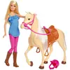 Image de Barbie cheval - Coffret Poupée Mannequin - 3 ans et +