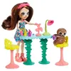 Image de Mattel Enchantimals Junglewoodplay set salon de manucure paresseux