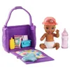 Image de BARBIE Bébé et accessoires de Toilette - GHV86 - Coffret Poupée Mannequin - 3 ans et +