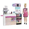Image de Coffret Pause Café avec Poupée Barbie et Accessoires Mattel Multicolore