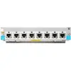 Image de HPE Module de commutation HP v3 : 8x 10GBase-T (8 ports), Switch réseau, Argent