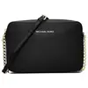 Image de Michael Kors MK Jet Set Travel Logo Lettre Cuir Sac Cabas de Ville Sac Bandoulière Sacs pour Femme Noir 32S4GTVC3L-BLACK Basic Set (Bag+Dust Bag) black