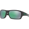 Image de Oakley Turbine Prizm Polarized Lunettes de soleil, noir-vert pour Hommes